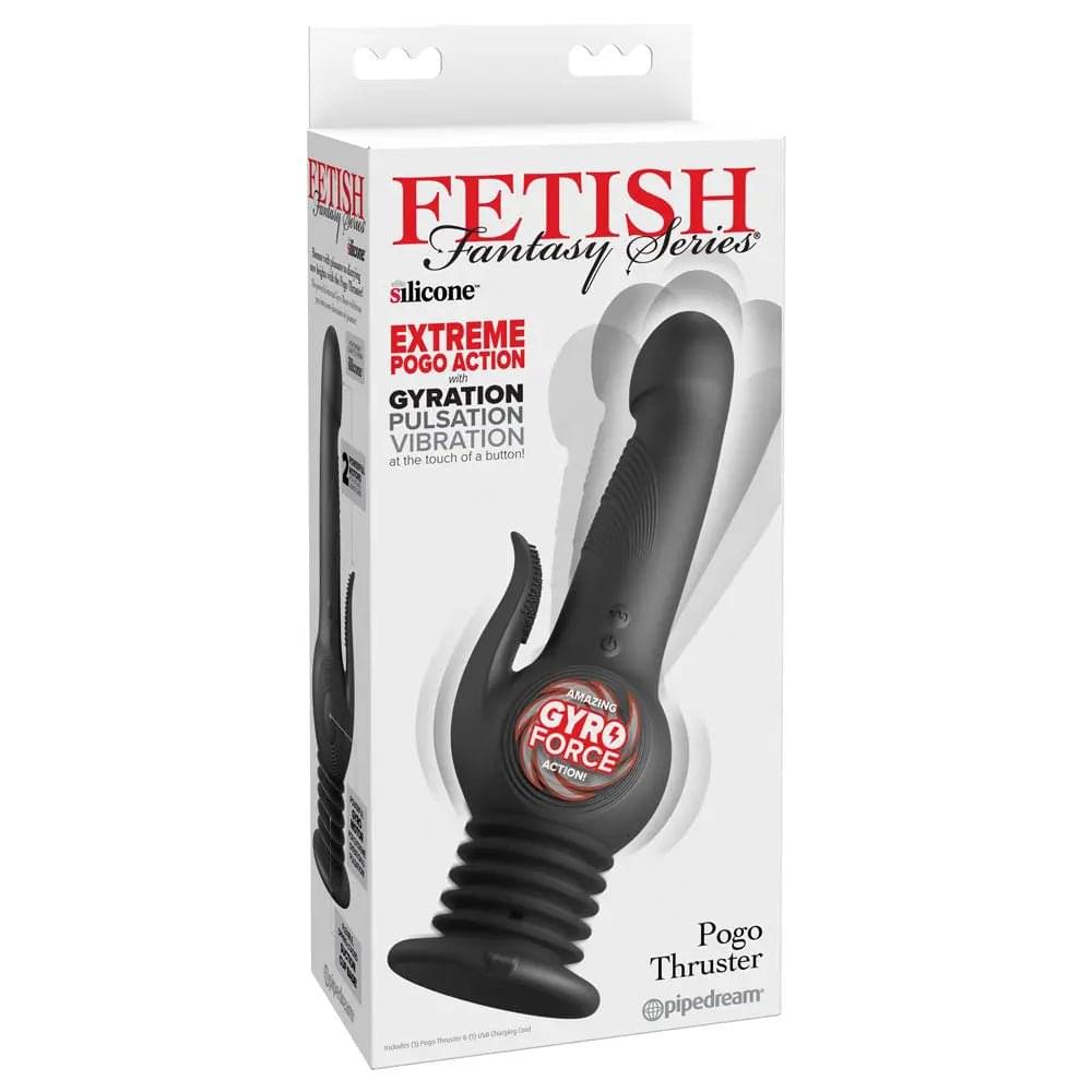 Fetish Fantasy Series Pogo Thruster -  USB Rechargeable 23.5 cm Gyrating Rabbit Vibrator Pipedream Discreet Intimate Essentials.