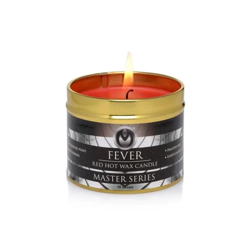 Fever Red Hot Wax Candle Master Series Discreet Intimate Essentials.