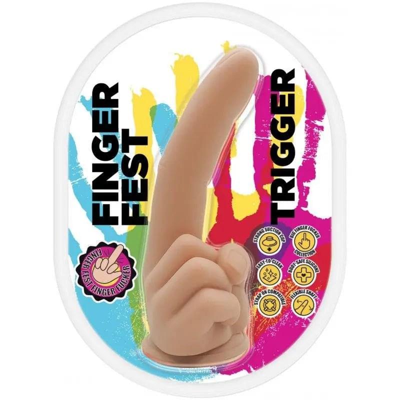 Finger Fest Dildo Trigger Flesh Hott Products Discreet Intimate Essentials.
