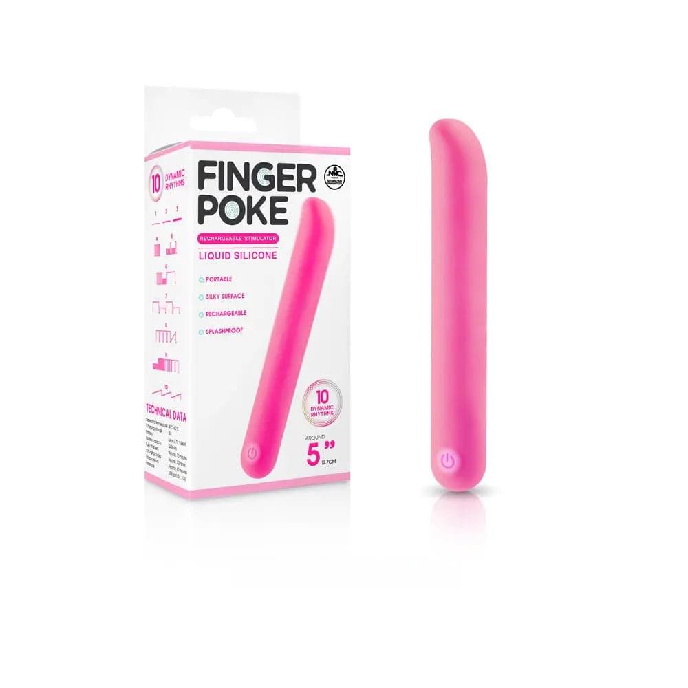 Finger Poke -  -  12.7 cm USB Rechargeable Bullet Excellent Power Discreet Intimate Essentials.
