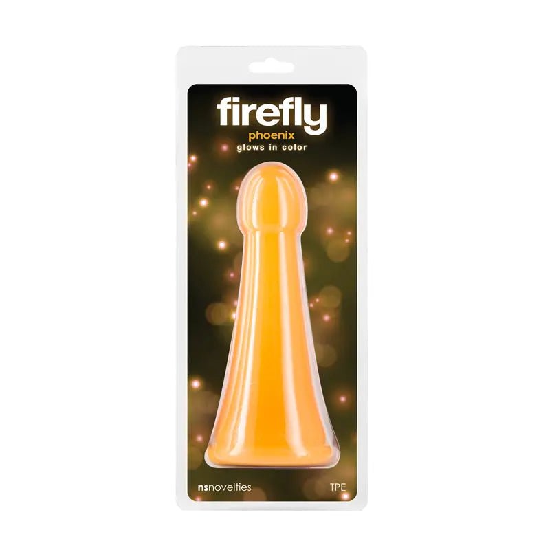 Shop affordable quality Firefly - Phoenix - Orange - Glow in Dark Orange 19.2 cm Dildo - Discreet Intimate Essentials - DONGS - NS Novelties