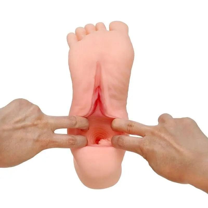 Foot Fetish Realistic Feet Stroker Pair Daytona Dolls Discreet Intimate Essentials.