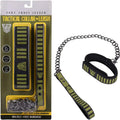 Fort Troff - Tactical Collar & Leash - Black/Green Restraint Doc Johnson Discreet Intimate Essentials.