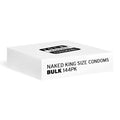 Four Seasons Naked King Size Condoms - Bulk Box of 144 Four Seasons Discreet Intimate Essentials.