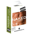 Four Seasons Naked Larger Fitting Condoms - Naked Larger Fitting Lubricated Condoms - 6 Pack Four Seasons Discreet Intimate Essentials.