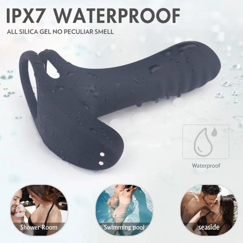Frank Remote Control Vibrating Penis Shaft and Clit Stim Enhancer S-Hande Discreet Intimate Essentials.