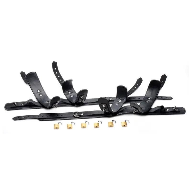 Frog Tie Restraint Set Black Strict Discreet Intimate Essentials.