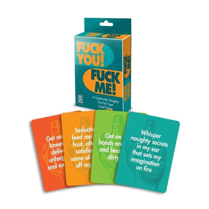Fuck You Fuck Me Card Game Genie Discreet Intimate Essentials.