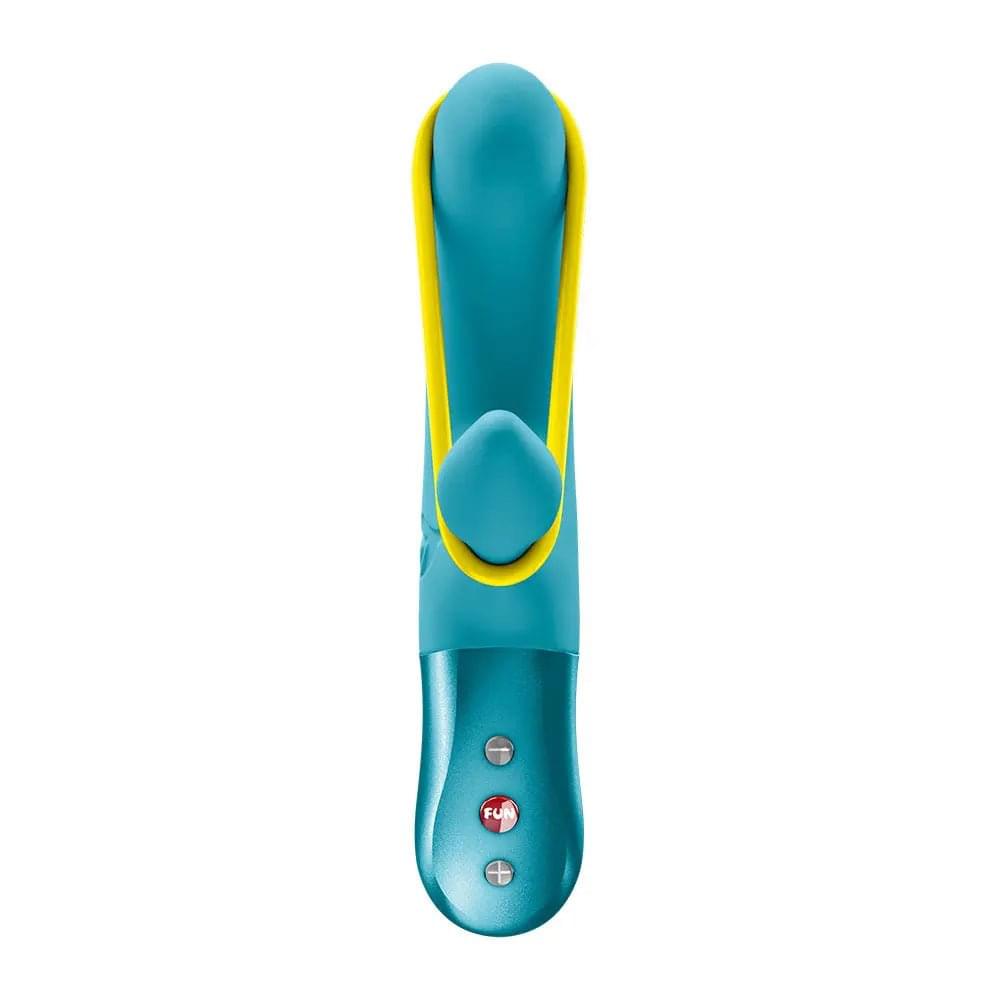 Fun Factory AMORINO Aquamarine - Aquamarine USB Rechargeable Rabbit Vibrator Fun Factory Discreet Intimate Essentials.