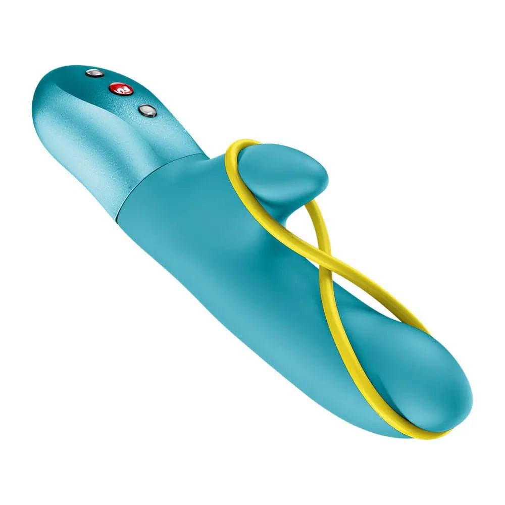 Fun Factory AMORINO Aquamarine - Aquamarine USB Rechargeable Rabbit Vibrator Fun Factory Discreet Intimate Essentials.