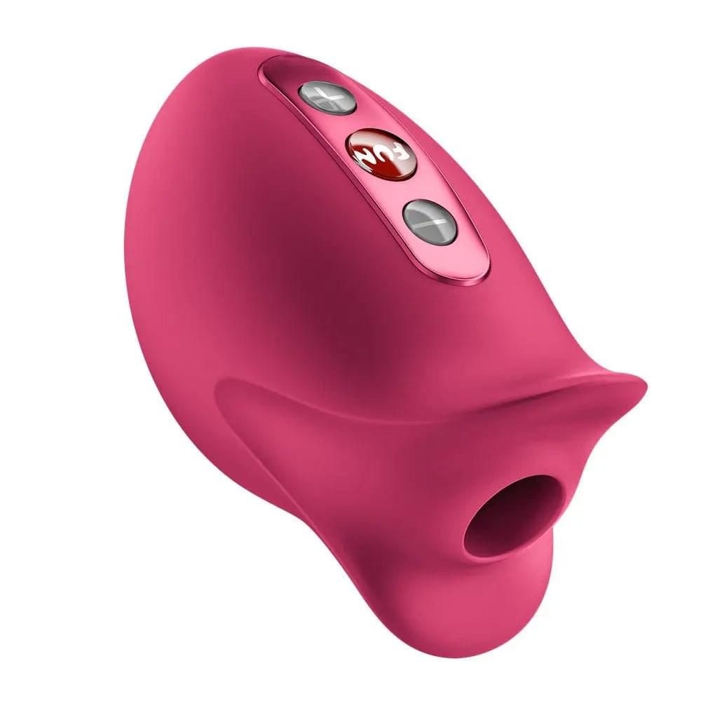 Fun Factory BELLE Raspberry - Raspberry  USB Rechargeable Air Pulse Stimulator Fun Factory Discreet Intimate Essentials.