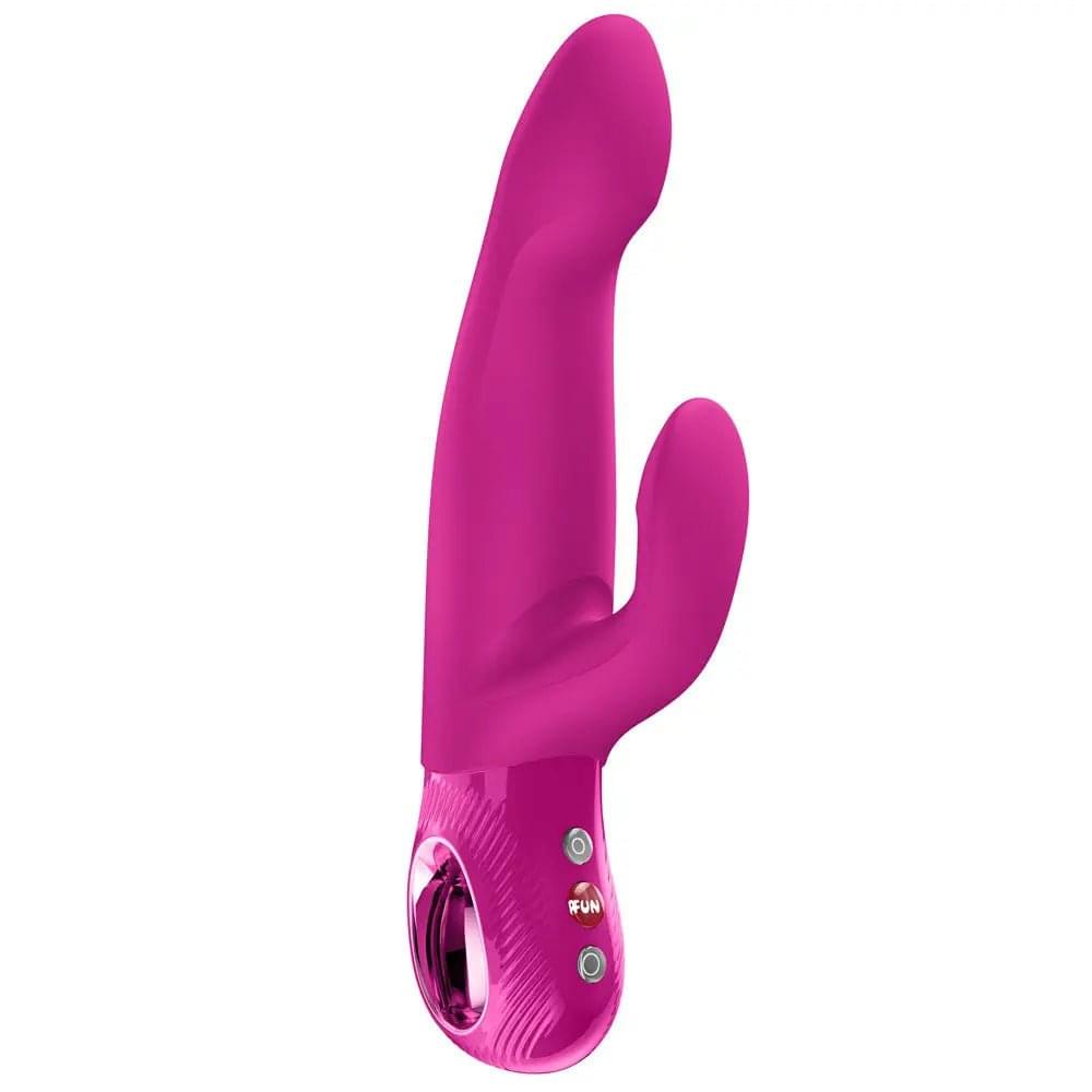 Fun Factory BI STRONIC IMMERSE Magenta - Magenta 22.1 cm USB-C Rechargeable Thrusting Vibrator Fun Factory Discreet Intimate Essentials.