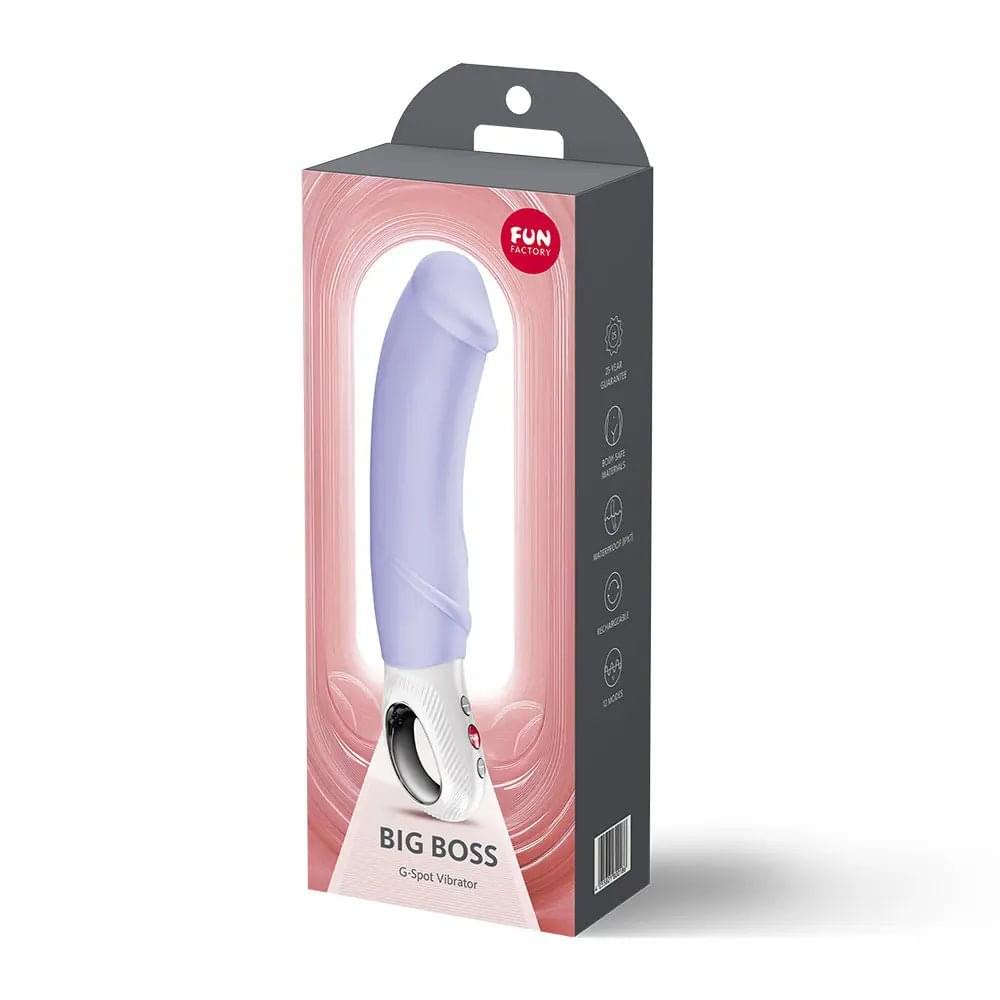 Fun Factory BIG BOSS  -  22.9 cm USB-C Rechargeable Vibrator Fun Factory Discreet Intimate Essentials.