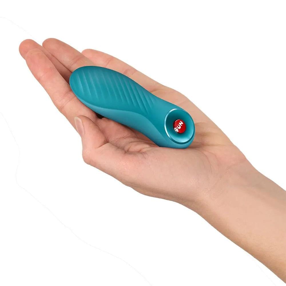 Fun Factory BIJOU Aquamarine - Aquamarine USB-C Rechargeable Stimulator Fun Factory Discreet Intimate Essentials.