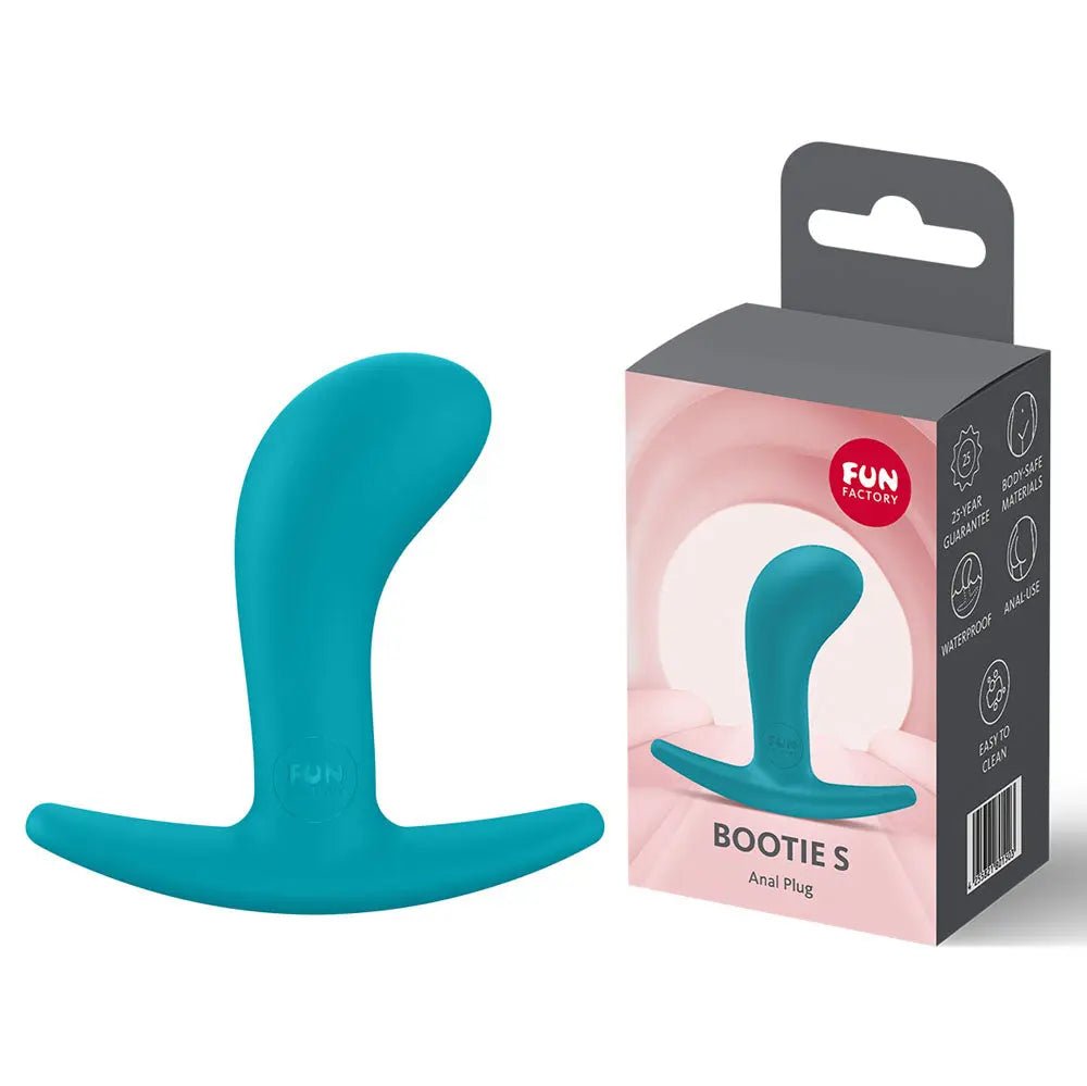 Shop affordable quality Fun Factory BOOTIE S Aquamarine - Aquamarine 7.9 cm Small Butt Plug - Discreet Intimate Essentials - ANAL TOYS-PREMIUM - Fun Factory