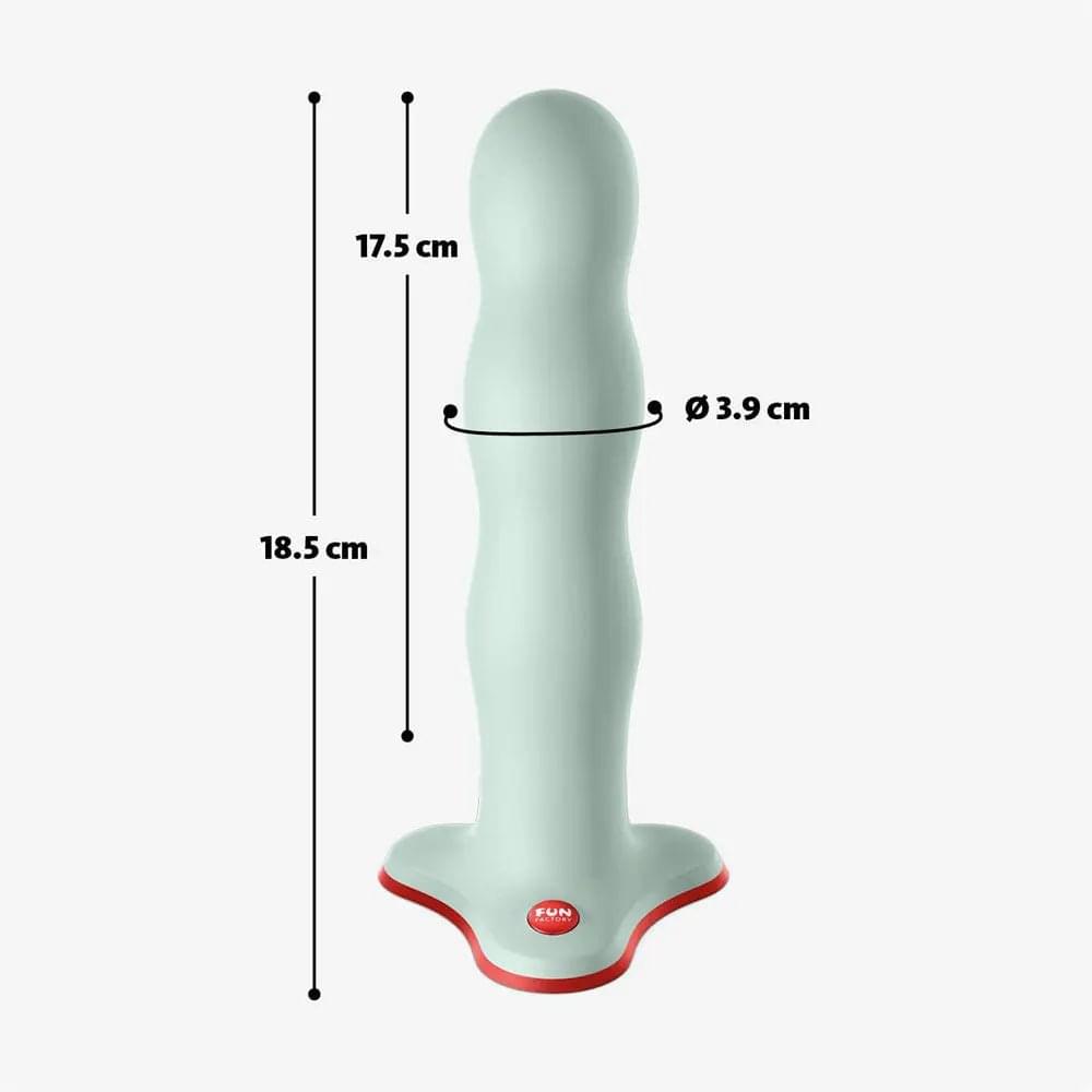 Fun Factory BOUNCER sage  - Sage  18.5 cm Dildo Fun Factory Discreet Intimate Essentials.