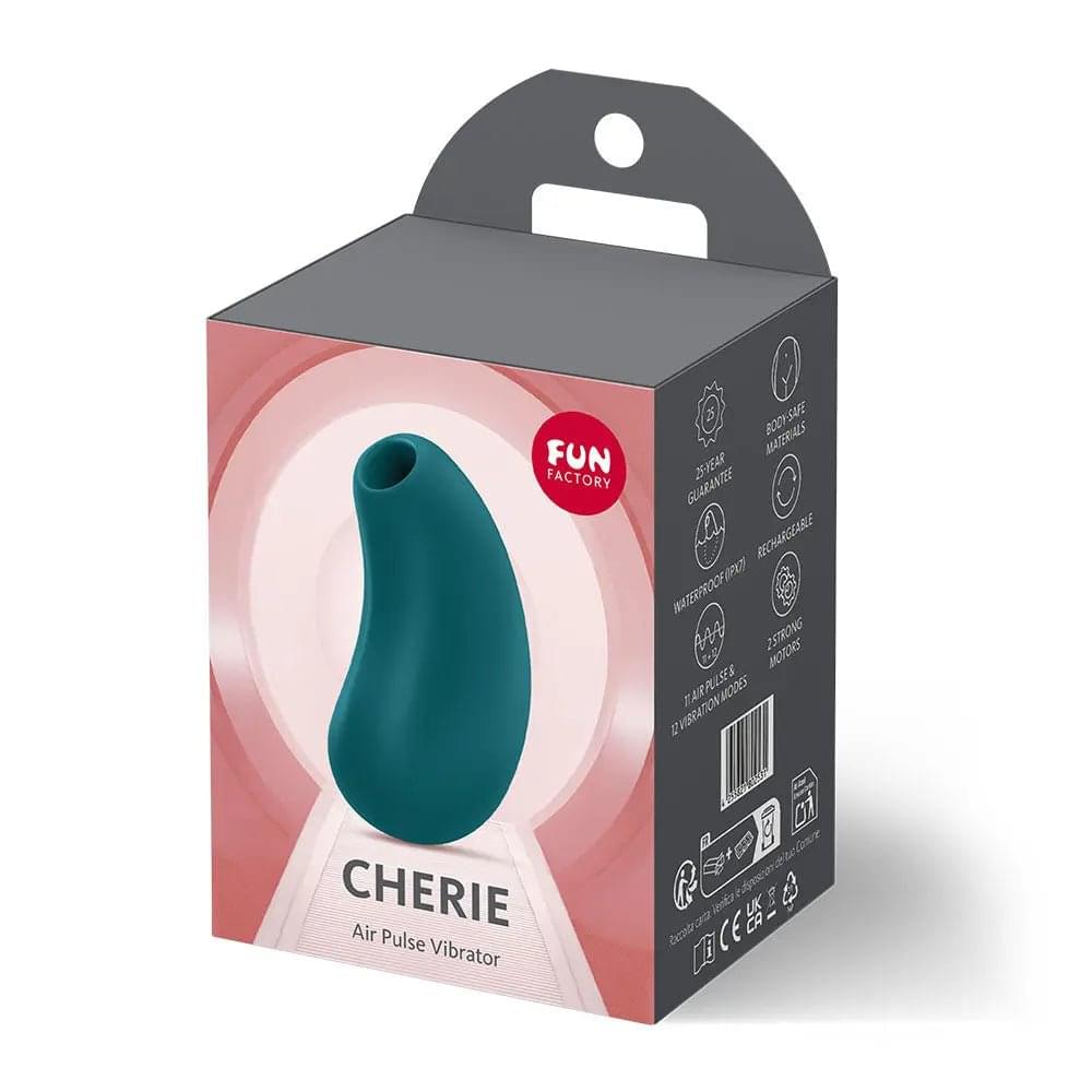 Fun Factory CHERIE Bottle  - Bottle  USB Rechargeable Air Pulse Stimulator Fun Factory Discreet Intimate Essentials.