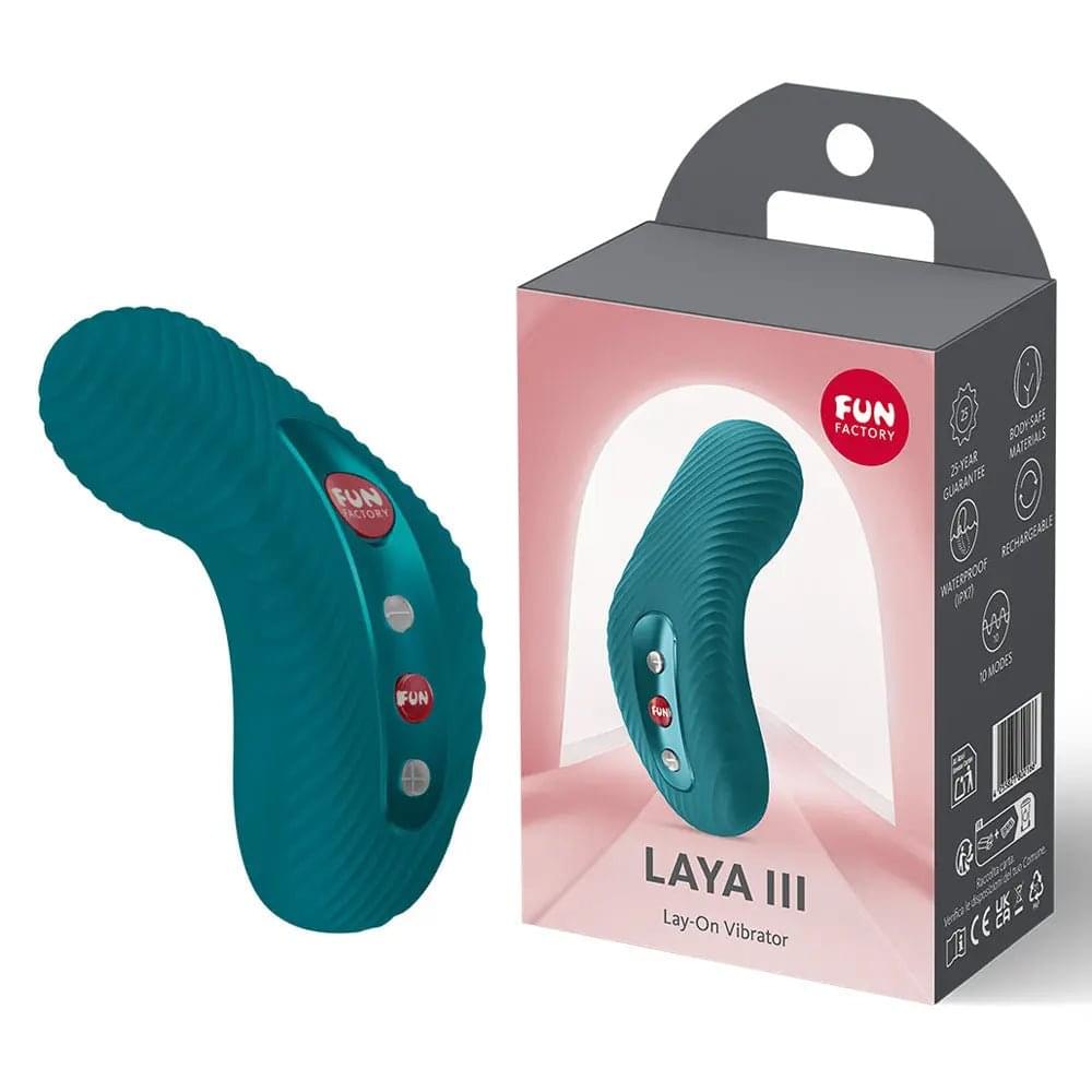 Fun Factory LAYA III Bottle  - Bottle  USB-C Rechargeable Stimulator Fun Factory Discreet Intimate Essentials.