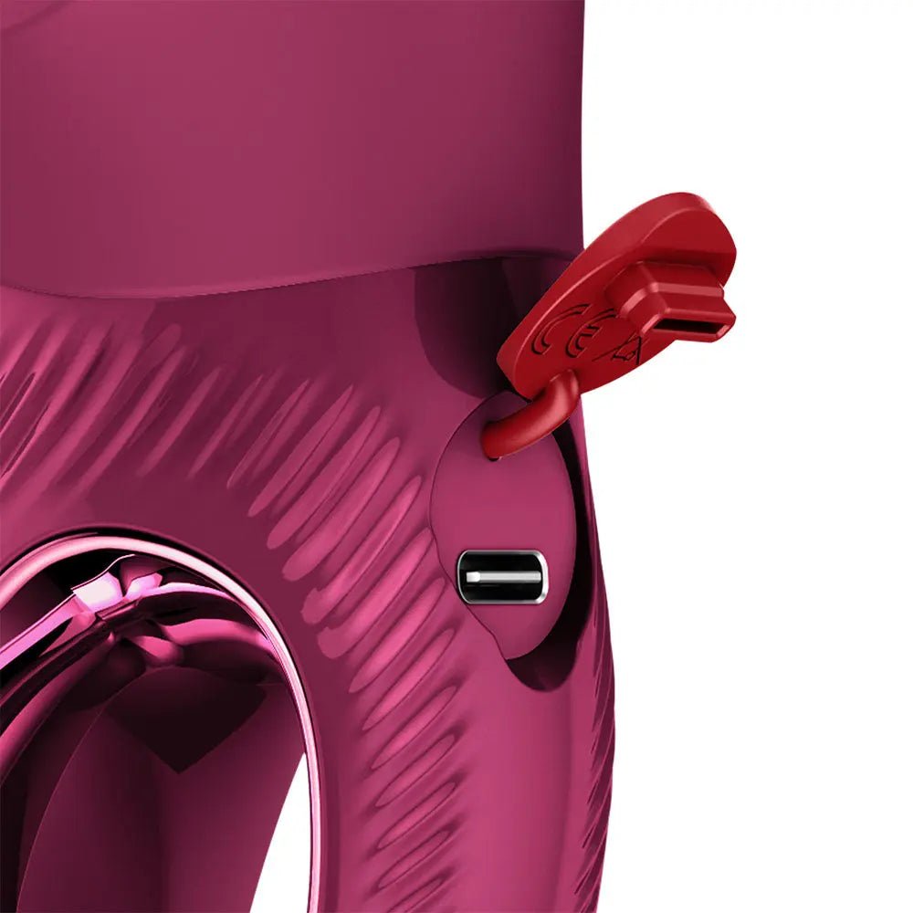 Shop affordable quality Fun Factory MISS BI Wine - Wine 17 cm USB-C Rechargeable Vibrator - Discreet Intimate Essentials - VIBRATORS-PREMIUM - Fun Factory