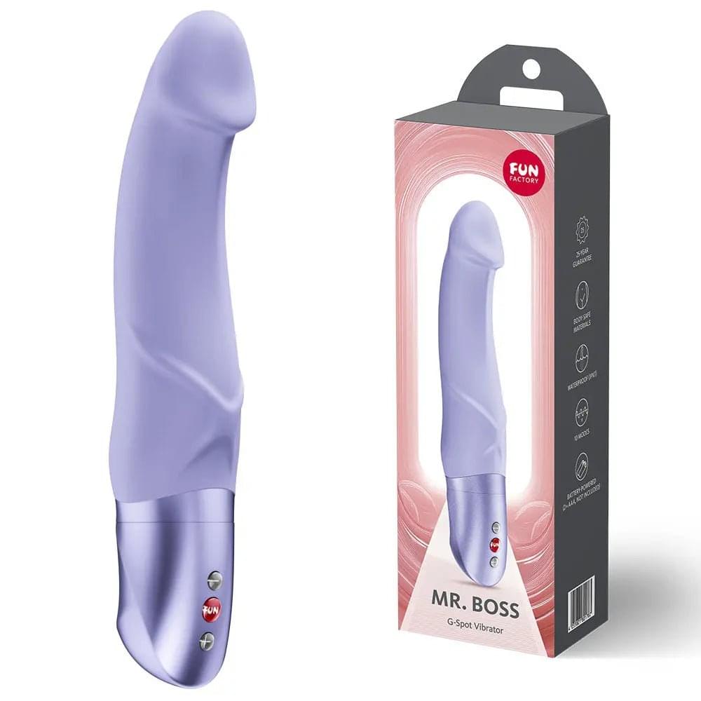 Fun Factory MR. BOSS  -  21 cm Vibrator Fun Factory Discreet Intimate Essentials.
