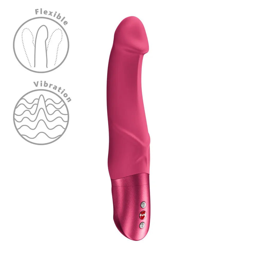 Shop affordable quality Fun Factory MR. BOSS Raspberry - Raspberry 21 cm Vibrator - Discreet Intimate Essentials - VIBRATORS-PREMIUM - Fun Factory