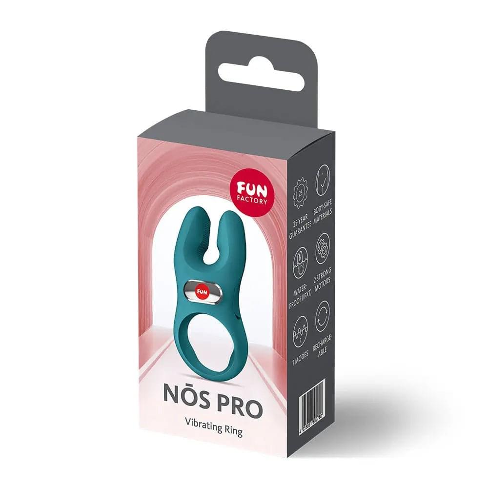 Fun Factory NOS PRO Bottle  - Bottle  USB-C Rechargeable Vibrating Cock Ring Fun Factory Discreet Intimate Essentials.