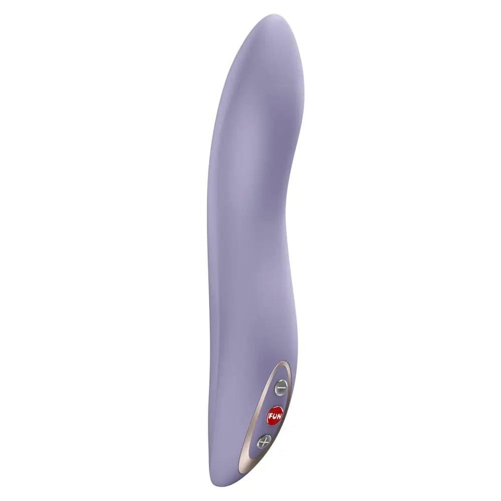 Fun Factory STRONIC FLOW Light Violet - Light Violet 21.6 cm USB Rechargeable Thrusting Vibrator Fun Factory Discreet Intimate Essentials.
