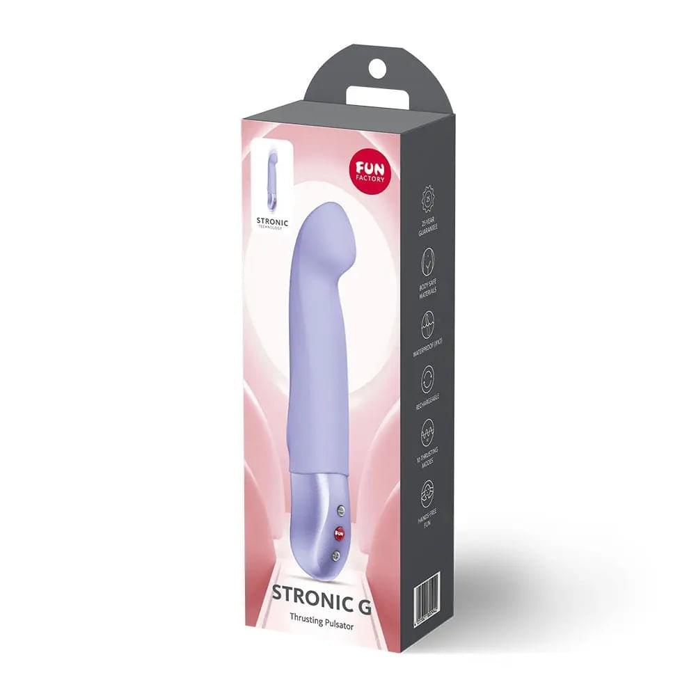 Fun Factory STRONIC G -  20.8 cm USB-C Rechargeable Thrusting Vibrator Fun Factory Discreet Intimate Essentials.