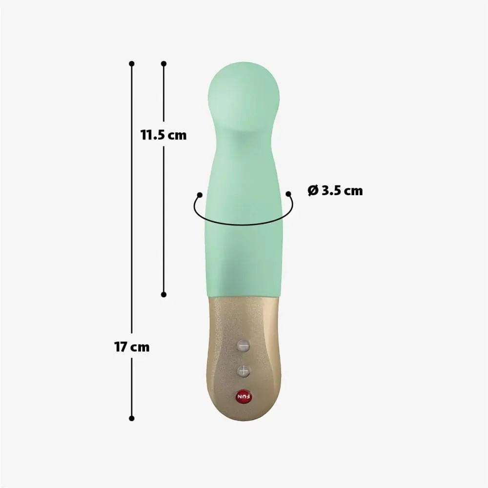 Fun Factory SUNDAZE pistachio - Pistachio  17.5 cm USB Rechargeable Thrusting Vibrator Fun Factory Discreet Intimate Essentials.