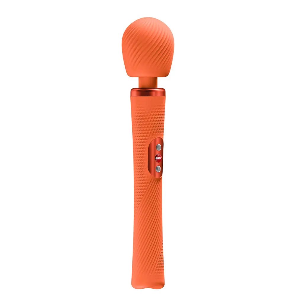 Shop affordable quality Fun Factory VIM Orange - Orange USB-C Rechargeable Rumbling Massage Wand - Discreet Intimate Essentials - VIBRATORS-PREMIUM - Fun Factory