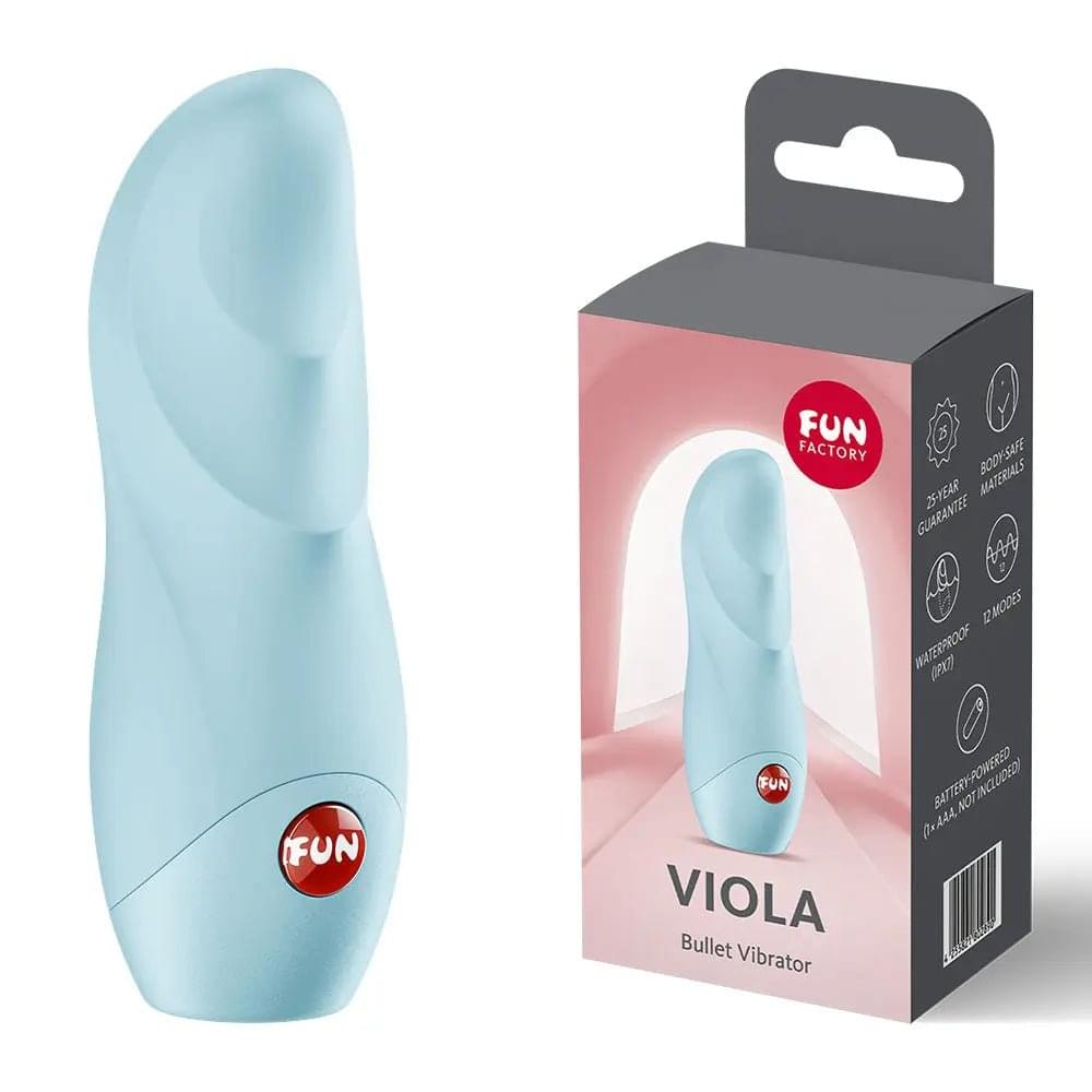 Fun Factory VIOLA Ice  - Ice  Vibrating Bullet Fun Factory Discreet Intimate Essentials.