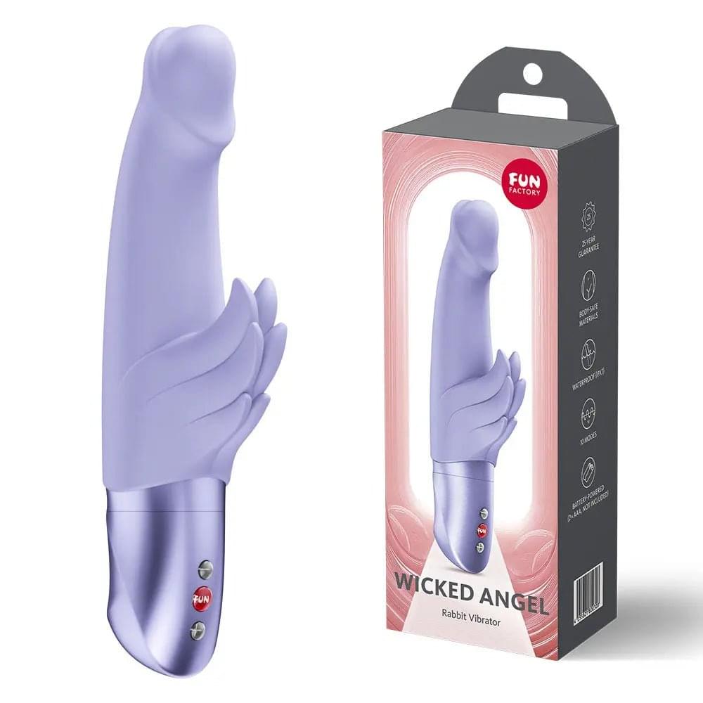 Fun Factory WICKED ANGEL  -  Angel Vibrator Fun Factory Discreet Intimate Essentials.