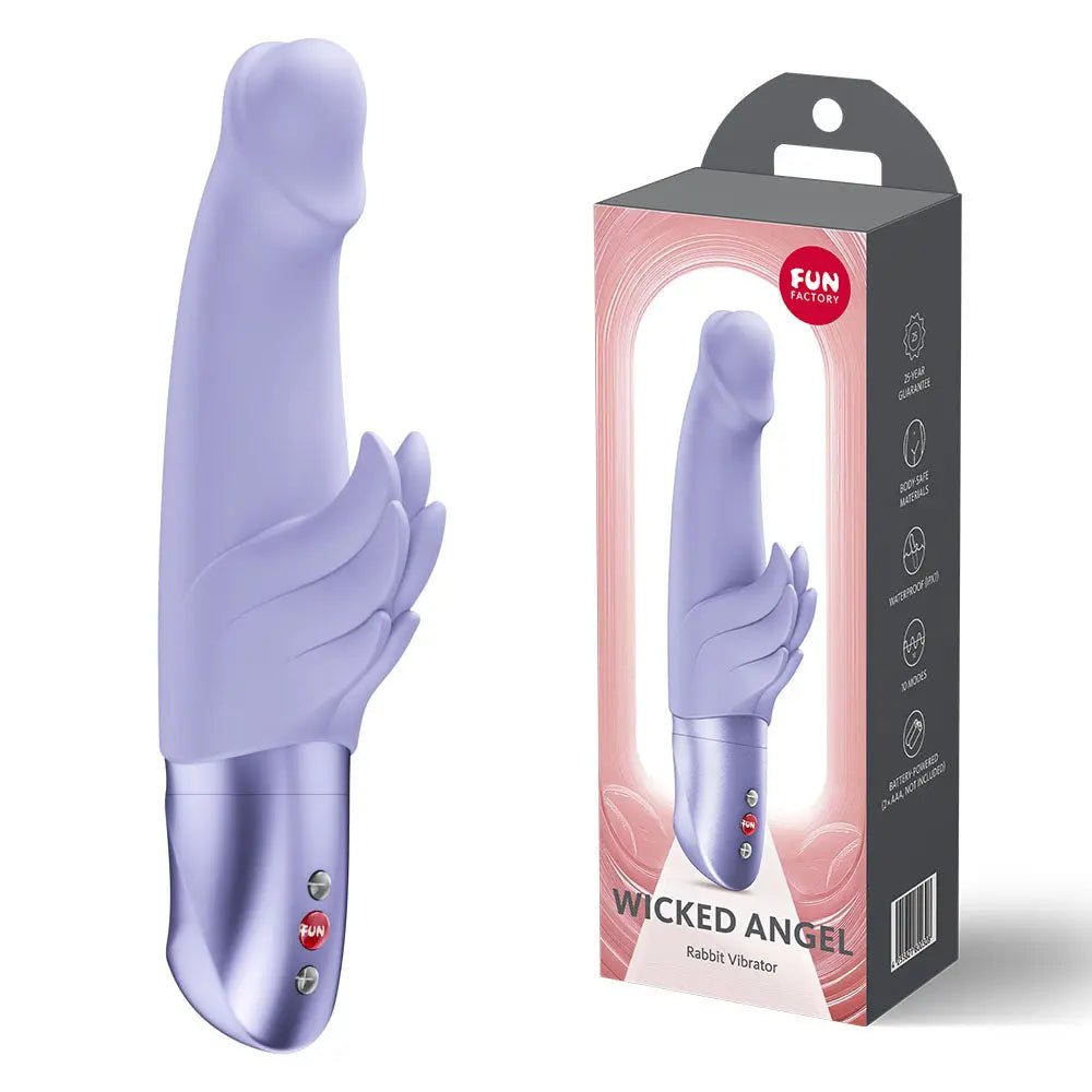 Shop affordable quality Fun Factory WICKED ANGEL - Angel Vibrator - Discreet Intimate Essentials - VIBRATORS-PREMIUM - Fun Factory