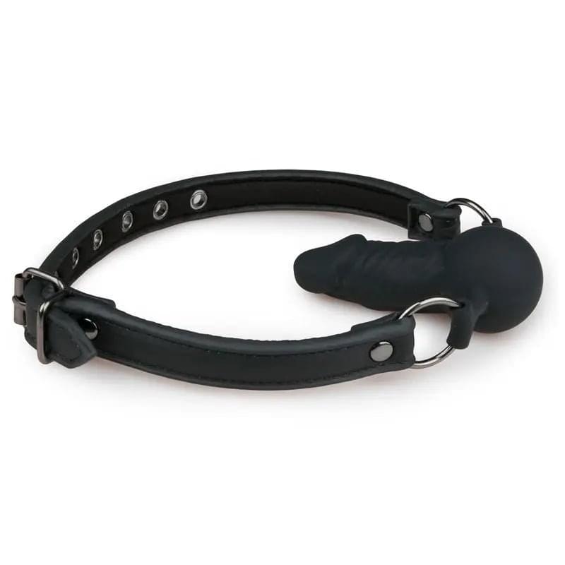 Gag With Silicone Dong Fetish Collection Discreet Intimate Essentials.