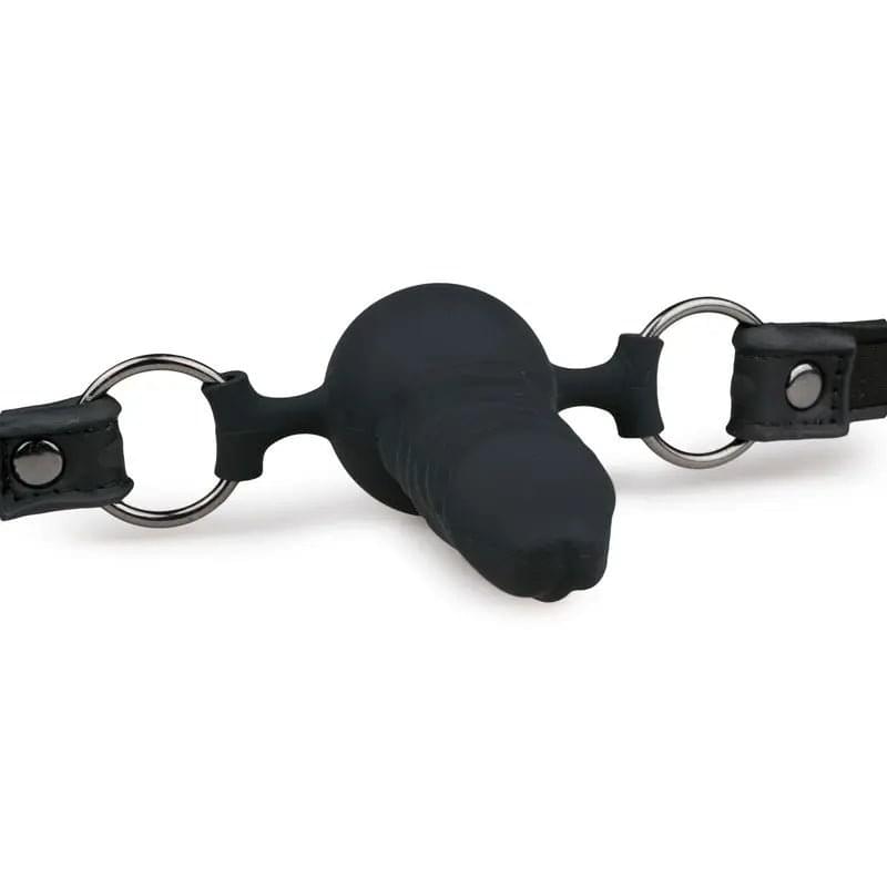 Gag With Silicone Dong Fetish Collection Discreet Intimate Essentials.