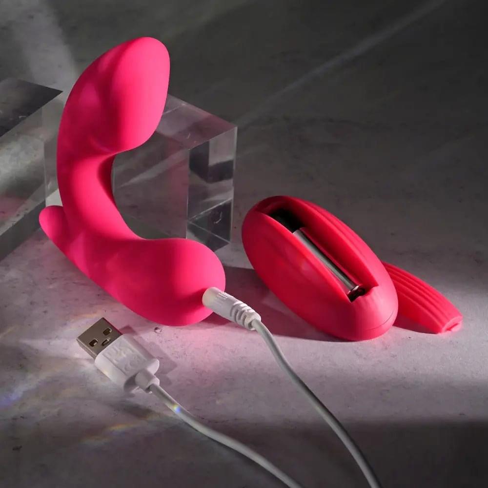 Gender X ALL ABOUT THE BASS -  USB Rechargeable Wearable Vibrator with Wireless Remote Gender X Discreet Intimate Essentials.