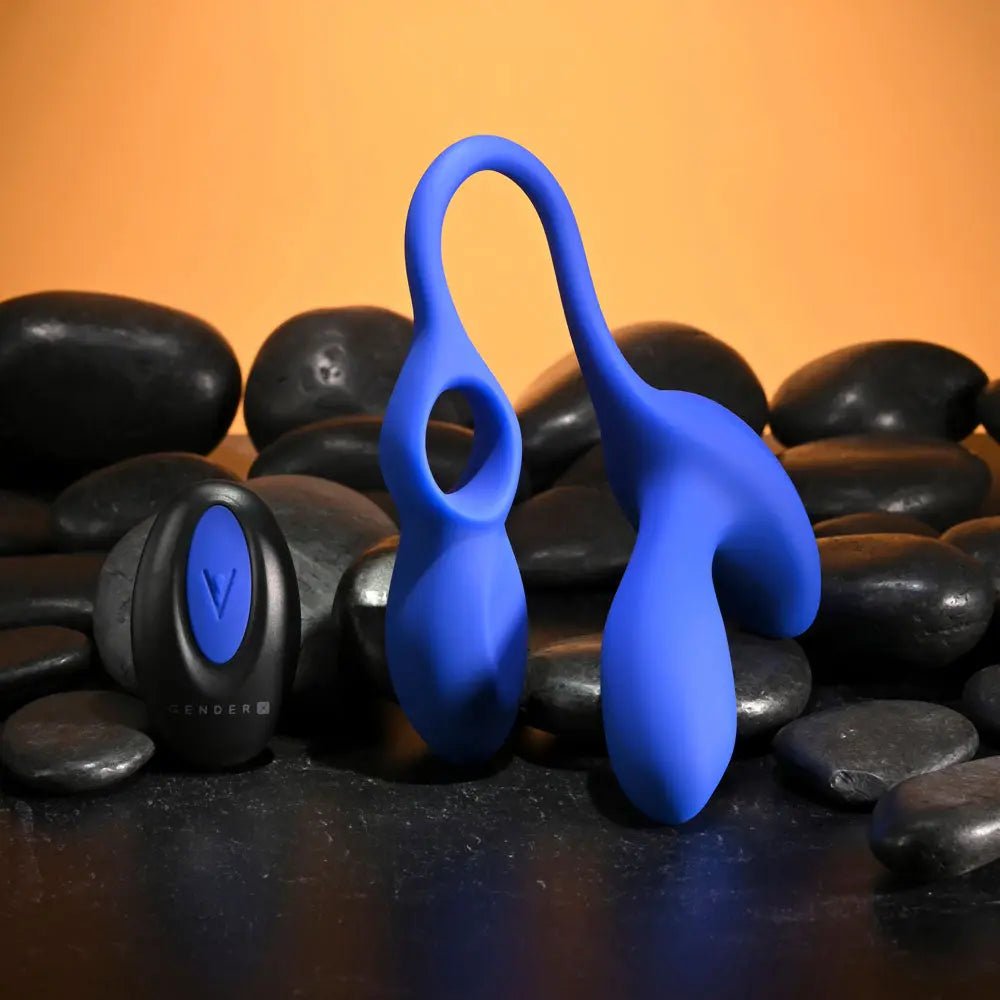 Shop affordable quality Gender X BACK FOR MORE - Dual USB Rechargeable Dual Stimulator with Wireless Remote - Discreet Intimate Essentials - ANAL TOYS - Gender X