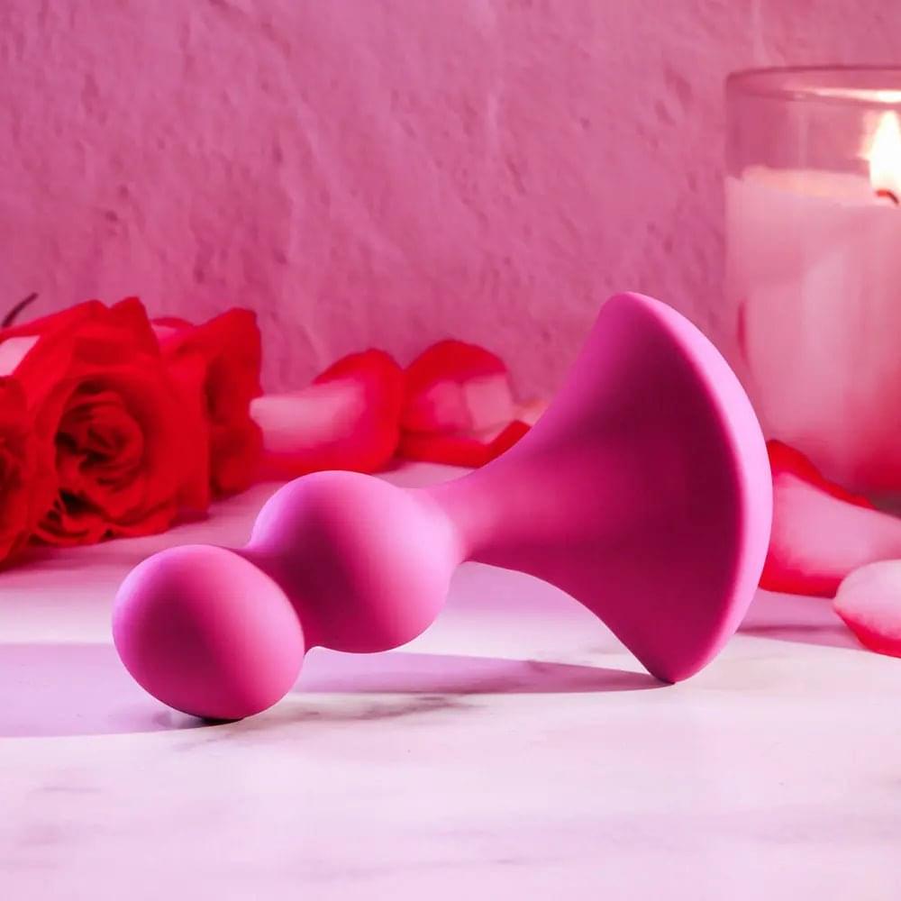 Gender X BALL GAME -  13.5 cm USB Rechargeable Vibrating Butt Plug Gender X Discreet Intimate Essentials.