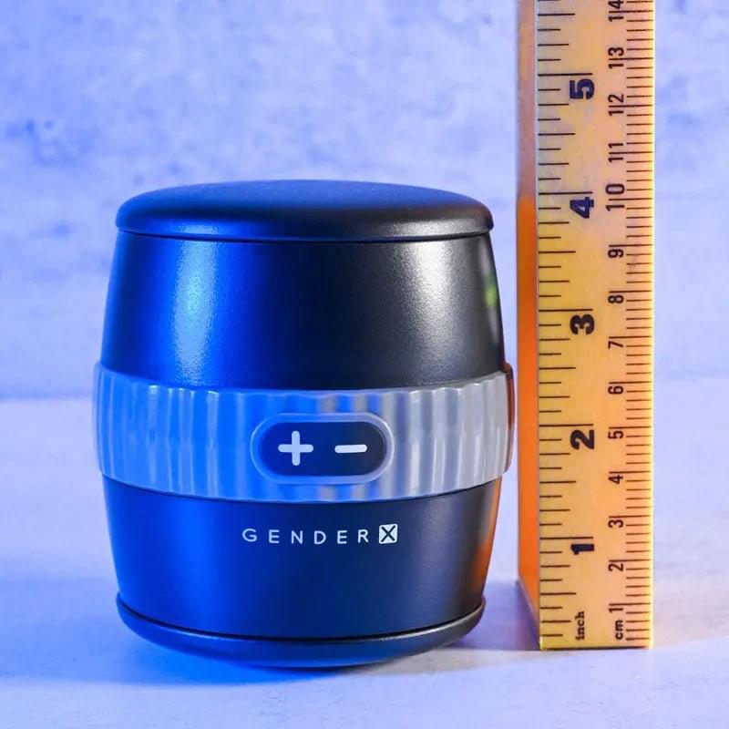 Gender X BARREL OF FUN -  USB Rechargeable Stroker Gender X Discreet Intimate Essentials.
