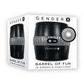 Gender X BARREL OF FUN -  USB Rechargeable Stroker Gender X Discreet Intimate Essentials.