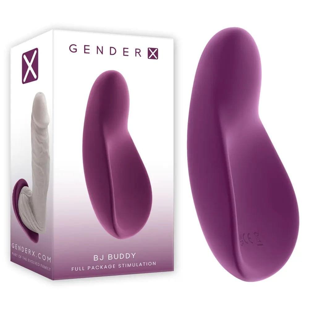Gender X BJ BUDDY -  USB Rechargeable Vibrating Unisex Stimulator Gender X Discreet Intimate Essentials.