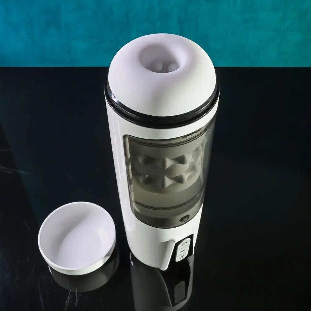 Gender X GET YOUR STROKE ON - USB Rechargeable Thrusting & Vibrating Auto Masturbator Gender X Discreet Intimate Essentials.