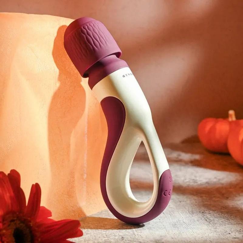Gender X HANDLE IT - /White USB Rechargeable Massager Wand Gender X Discreet Intimate Essentials.