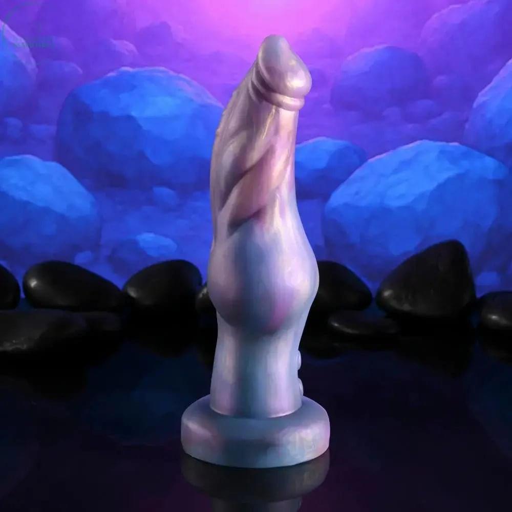 Gender X IMAGINARY FRIEND - /Pink USB Rechargeable Vibrating Fantasy Dildo with Wireless Remote Gender X Discreet Intimate Essentials.