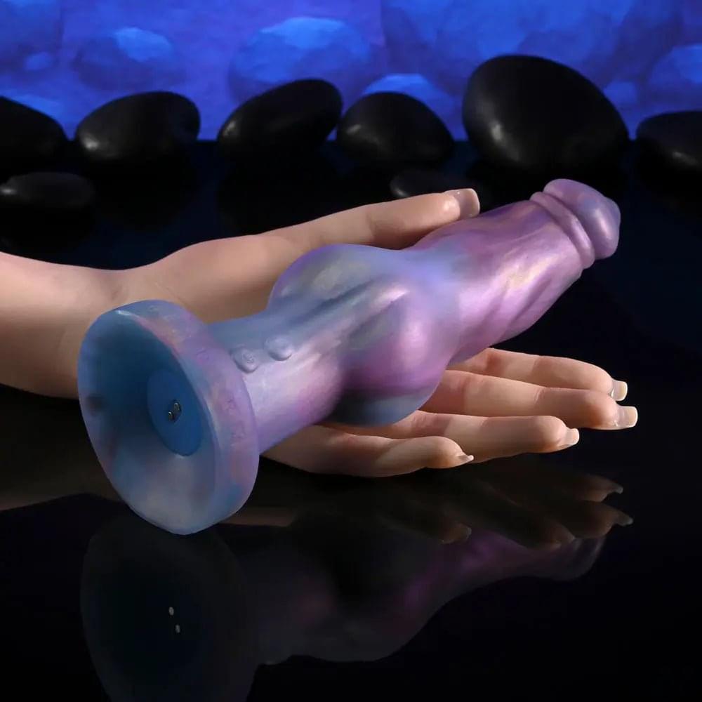 Gender X IMAGINARY FRIEND - /Pink USB Rechargeable Vibrating Fantasy Dildo with Wireless Remote Gender X Discreet Intimate Essentials.