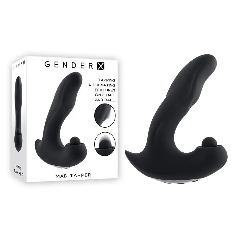 Shop affordable quality Gender X MAD TAPPER - USB Rechargeable Double Tapping Vibrating Massager - Discreet Intimate Essentials - ANAL TOYS - Gender X