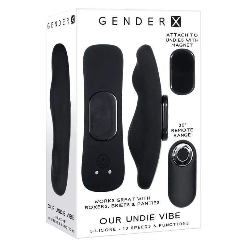Gender X OUR UNDIE VIBE -  USB Rechargeable Panty Vibe Gender X Discreet Intimate Essentials.
