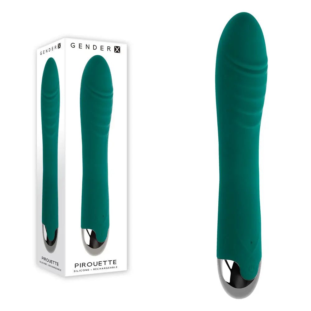 Shop affordable quality Gender X PIROUETTE - 20.6 cm USB Rechargeable Vibrator - Discreet Intimate Essentials - VIBRATORS - Gender X