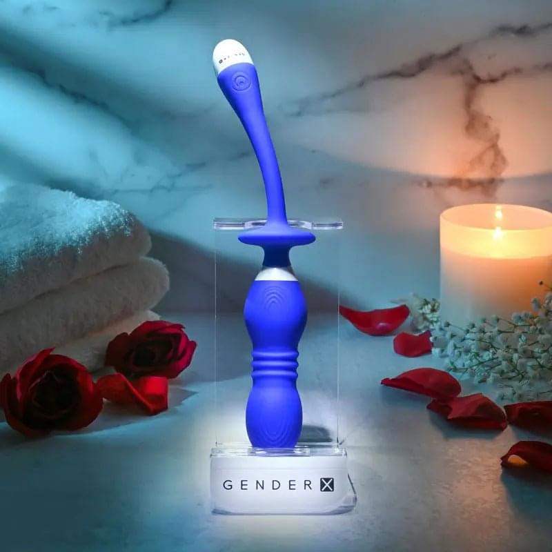Gender X PLAY BALL -  25 cm USB Rechargeable Thrusting & Vibrating Orbs Gender X Discreet Intimate Essentials.
