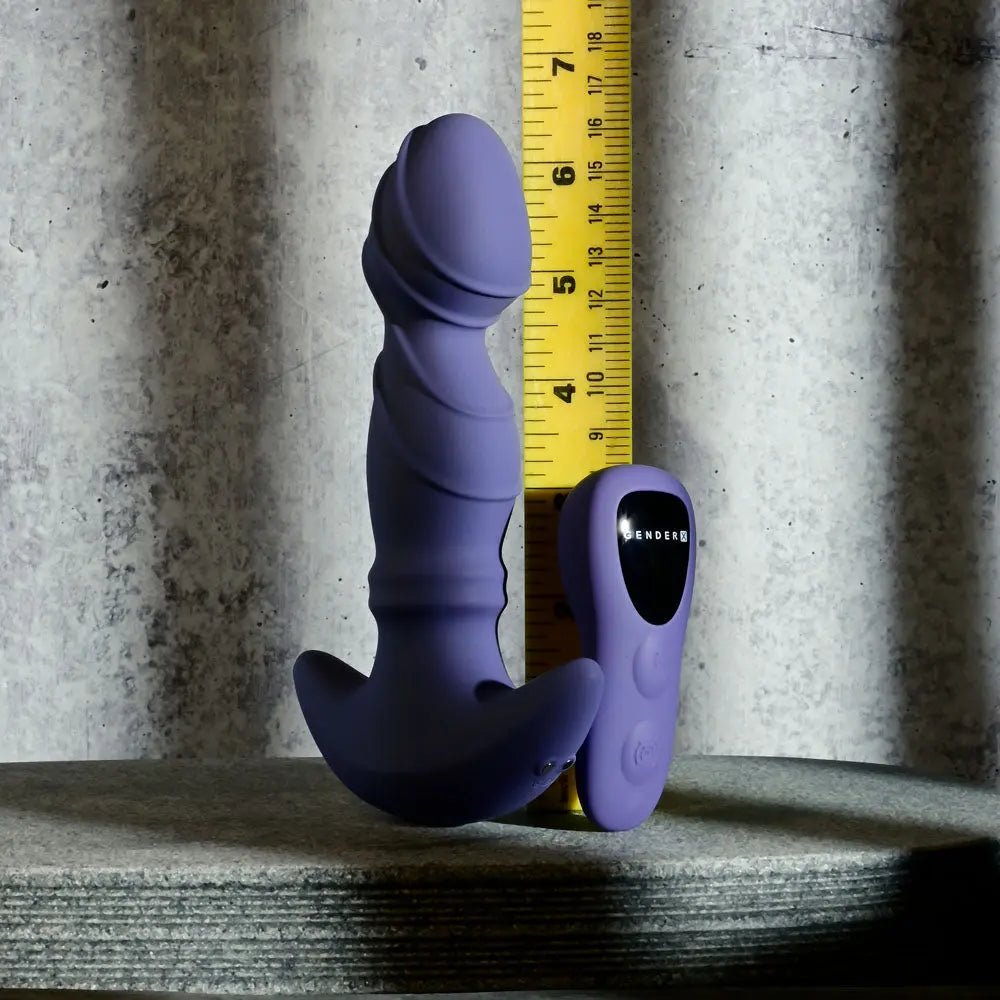 Shop affordable quality Gender X RING IT - 16.5 cm USB Rechargeable Vibrator with Wireless Remote - Discreet Intimate Essentials - VIBRATORS - Gender X